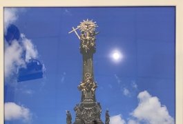 dřevěný rám, sklo